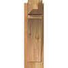 Ekena Millwork Thorton Craftsman Rough Sawn Outlooker, Western Red Cedar, 6"W x 12"D x 20"H OUT06X12X20THR04RWR